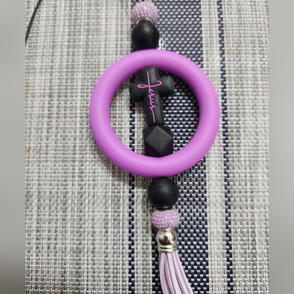 Silicone Jesus Car Charm